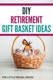 diy retirement gift basket ideas the