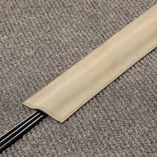 5 beige carpet cord cover the