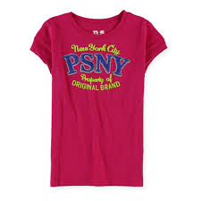Aeropostale Girls Psny Graphic T Shirt Girls Apparel