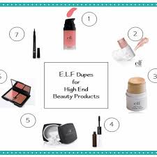 best e l f cosmetics 7 dupes for high
