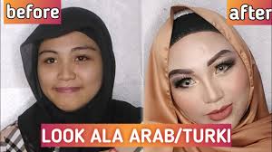 tutorial makeup arabian look makeup