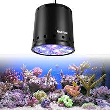 Hillpow Led Aquarium Light 90w Dimmable Full Spectrum Fish Tank Light For Saltwater Fish Coral Reef 39 To 39 Inch Aquariums Lights