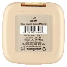 milani minerals 109 warm compact makeup