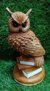 Resin Owl Statue Home Decorative Owl