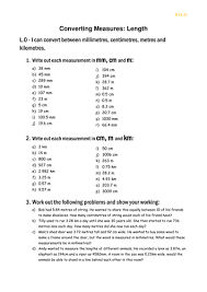 Customary measuring units worksheets create an unlimited supply of worksheets for conversion of customary measurement units (inches, feet, yards, miles, ounces, pounds, tons, ounces, cups, pints, quarts, and gallons). Converting Measures Length Teaching Resources