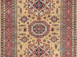 chartreuse oriental rug caucasian motifs