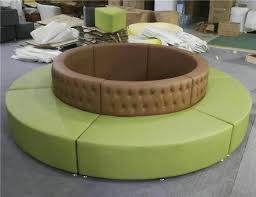 fabric round shape commercial booth