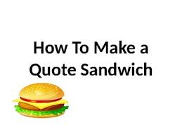 Find this pin and more on englishlinx.com board by stephen tom. Quote Sandwich Worksheets Teaching Resources Tpt