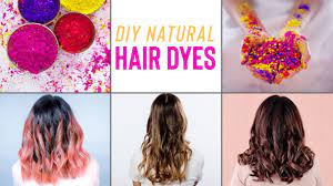 how to naturally dye your hair at home