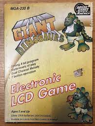 Comprar videojuegos y consolas descatalogadas. Juego Electronico Lcd Giant Dinosaurs Micro Ga Buy Other Video Games And Consoles At Todocoleccion 219025341
