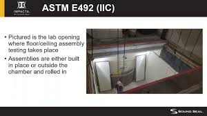 floor below debunking impact acoustics