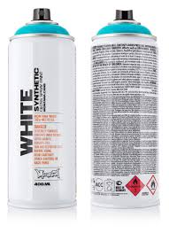 Montana White Spray Paint 400ml Montana Cans Highest