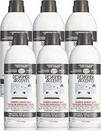 This best paint for fabric pack comes with ten different colors of paint bottles, including black, leaf green, yellow, white, orange, pink rose, royal. Amazon Com Simply Spray Designer Accents Upholstery Fabric Spray Paint Dye Charcoal Grey 1 Can Fabric Spray Fabric Spray Paint Upholstery Fabric Spray Paint