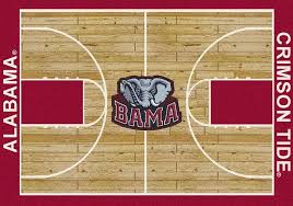 #2 most diverse college in alabama by niche. Alabama University Basketball Court Rug Fan Rugs