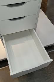 ikea alex drawer unit white 14⅛ x27½