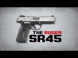 ruger sr45 45acp centerfire pistol