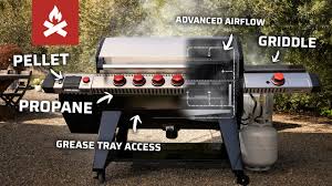 apex pellet grill meets propane grill