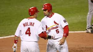 Louis wouldn't have understood if pujols had rolled into town sooner. St Louis Cardinals All Time Team Albert Pujols Yadier Molina Stan The Man And More Cbssports Com