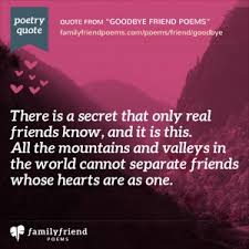 36 goodbye poems for friends poems