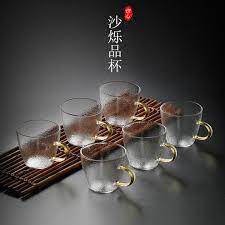 Household Kung Fu Tea Set Glass Tea Cup