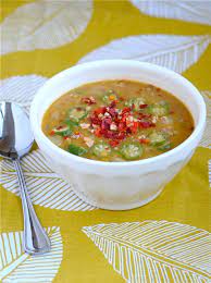red lentil and okra soup cinnamon