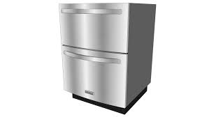 kitchenaid double drawer refrigerator