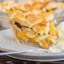 Apple Peach Pie Crust gambar png