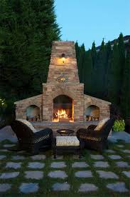 Amazing Outdoor Fireplace Designs