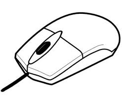 Free printable computer coloring pages. Mouse Computer Coloring Pages