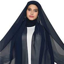 Новый мгновенный хиджаб с шапкой, шифоновые Джерси, хиджабы для женщин,  фата, мусульманская Мода, мусульманский хиджаб, шарф для мусульманских  женщин, головной платок | AliExpress