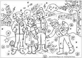Each printable highlights a word that starts. Carol Singers Colouring Page Christmas Colors Cool Coloring Pages Detailed Coloring Pages