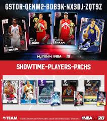 Depending on the code you can get player cards, coins, packs these are all the active locker codes for nba 2k20. Nba 2k19 Locker Codes Vs Nba 2k20 Locker Codes Same Day One Year Apart Myteam
