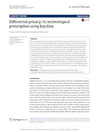 pdf diffeial privacy its
