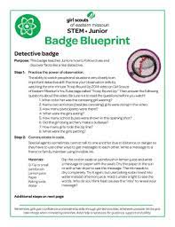 detective badge blueprint purpose fax