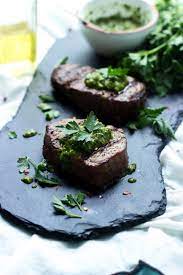 Grill 5 minutes or until lightly charred. Grilled Beef Tenderloin With Quick Chimichurri Sauce Cooking For Keeps