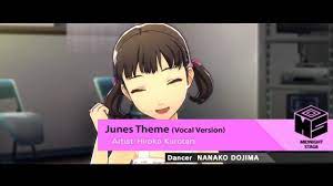 Persona 4: Dancing All Night - Junes Theme (Vocal Version) [ALL NIGHT]  Playthrough - YouTube
