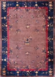 10x14 rare antique art deco rug chinese