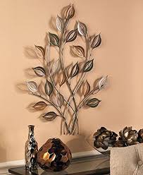Decorating ideas, interior design metal wall decor provides a stylish statement in any room of your home. Modern Metal Gold And Silver Leaves Contemporary Artwork Https Www Amazon Com Dp B01bv2l3om Ref Cm Sw Metal Wall Art Decor Metal Tree Wall Art Metal Tree