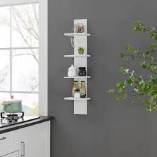 Spine Decorative Wall Shelf Qba2248wh