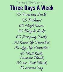 Weekly Workout Weekly Workout Plans
