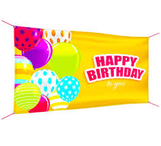 personalized happy birthday banners
