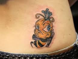 This next tattoo is a beautiful example. 67 Bee Tattoo Idea In 2020