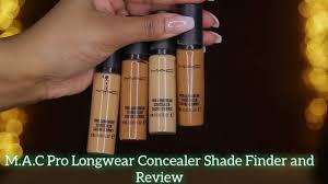 mac pro longwear concealer shade finder