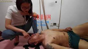 Cruel Chinese Girl tortures slave - ThisVid.com