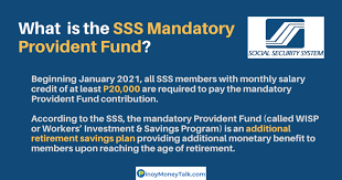 2021 sss contribution table for