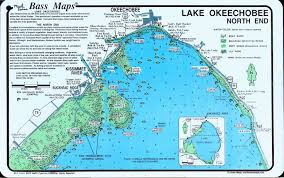 Lake Okeechobee Map Lake Okeechobee North North End