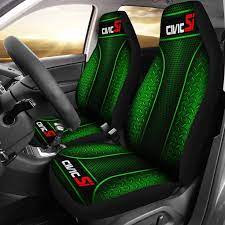 2 Front Honda Civic Si Seat Covers