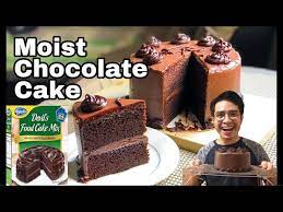 how to bake moist chocolate cake you