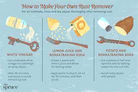 3 easy ways to remove rust from metal