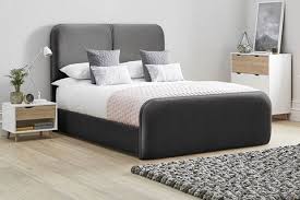 bed frame with high foot end